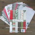 Christmas Carol A4 Paper Pad Collections de Noël Scrapbook Paper Pack